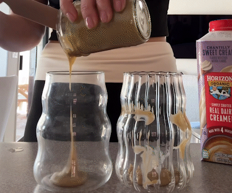 Banana Coffee gif image