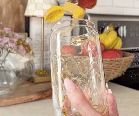 Honey Vanilla Iced Coffee gif image