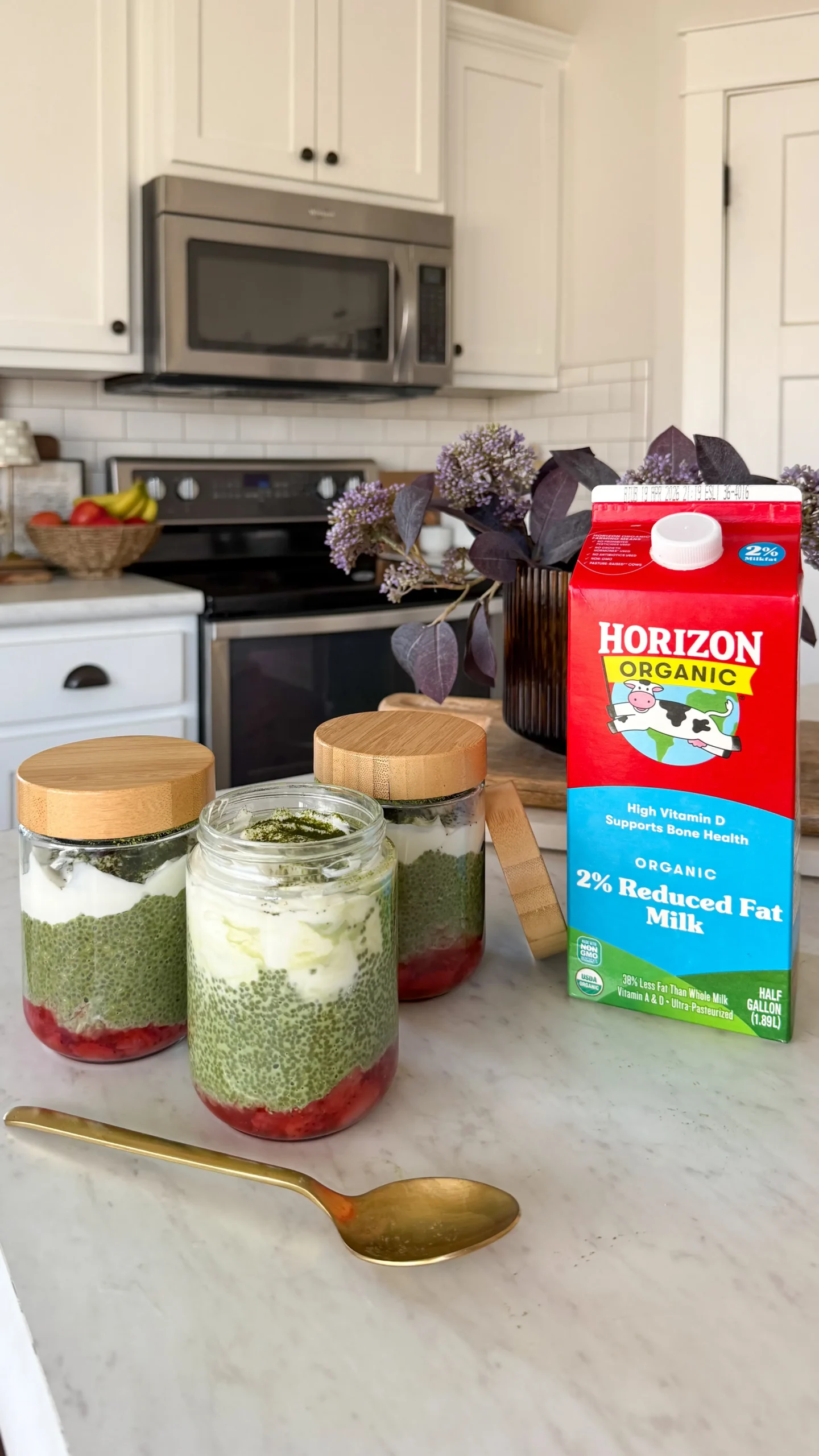 Matcha Pudding Instagram image