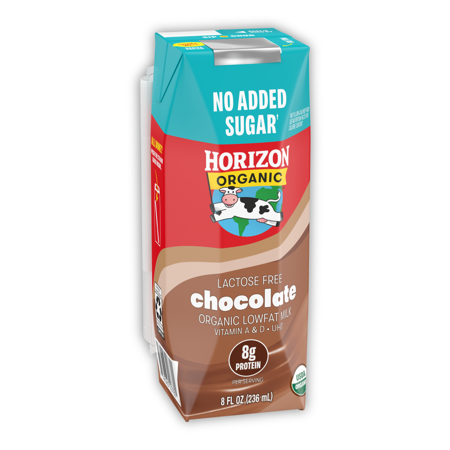 Horizon Organic Shelf Stable No Added Sugar Lactose Free Organic 1% Lowfat Milk
