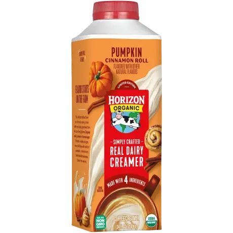 Pumpkin Cinnamon Roll Real Dairy Coffee Creamer