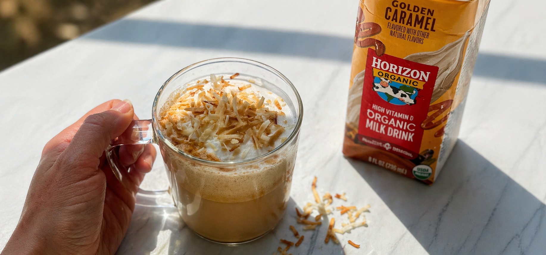 Toasted Coconut Latte