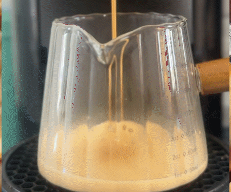Toasted Coconut Latte Recipe gif image