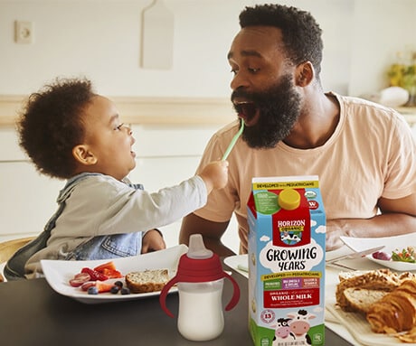 When should my child start drinking whole milk?