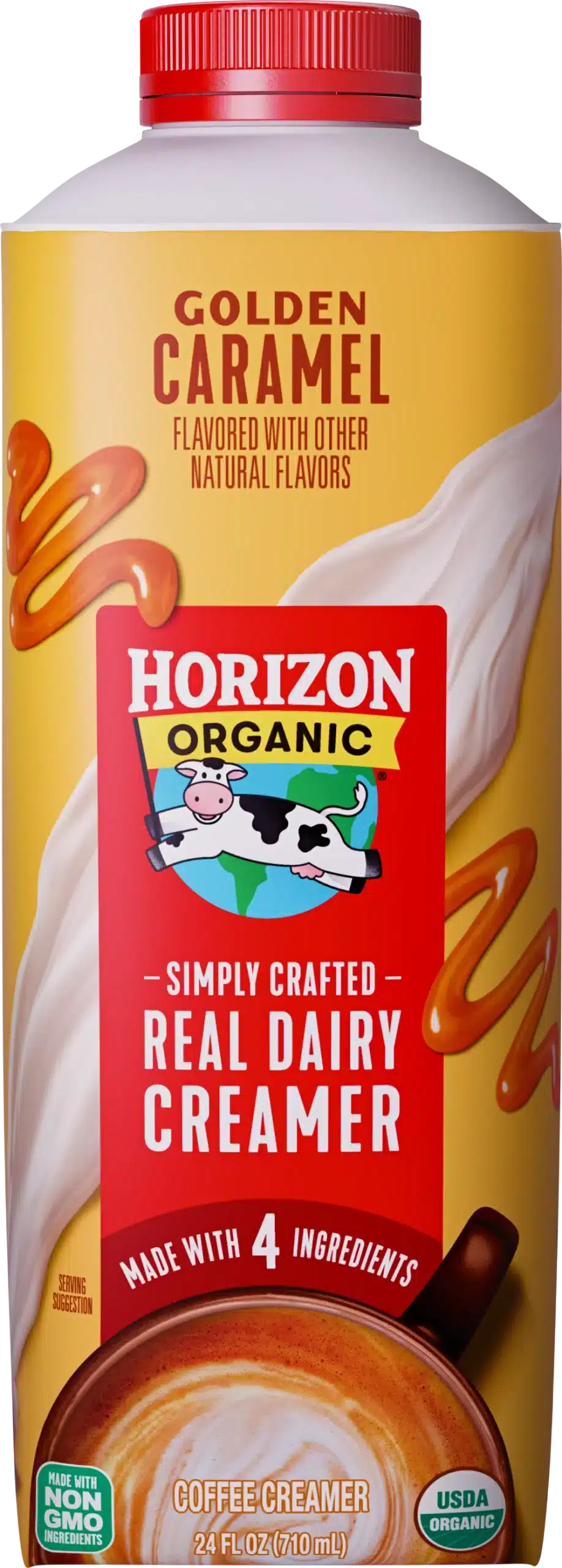 Golden caramel creamer image