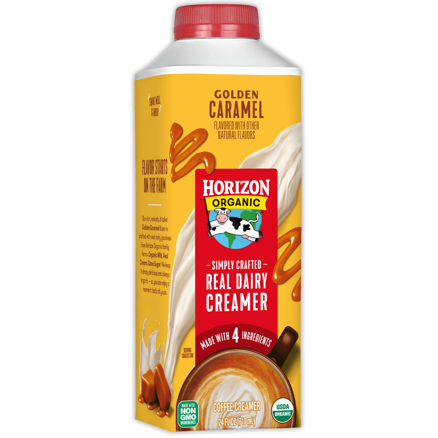 Horizon Organic Golden Caramel Real Dairy Creamer 