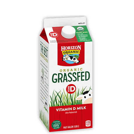 Organic grassfed whole milk