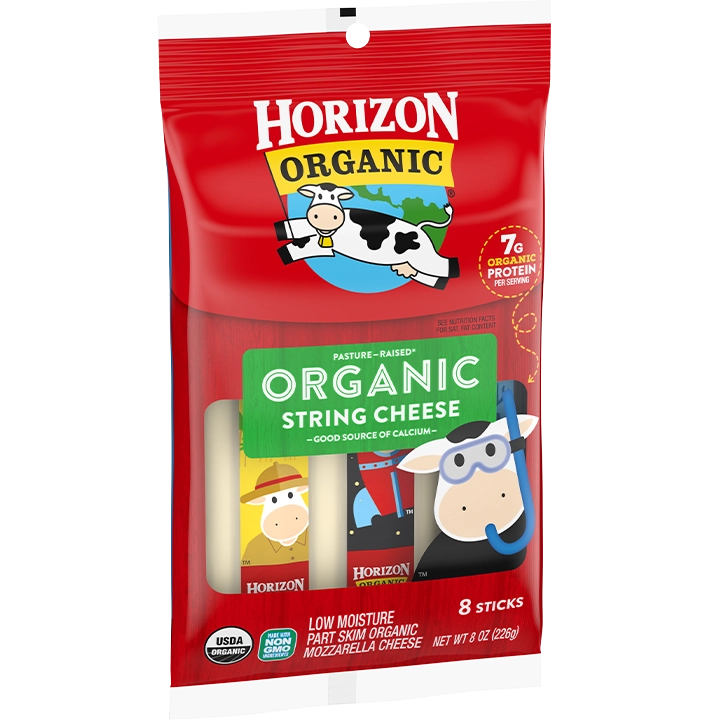 Horizon Horizon Organic Mozzarella String Cheese 