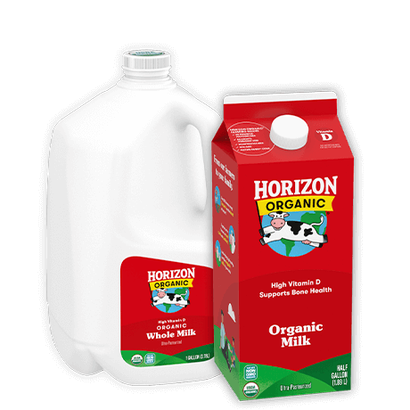 Organic whole milk
