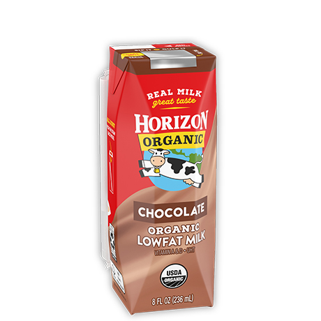 Organic Lowfat Chocolate Milk Box