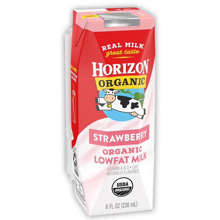 Horizon Organic Shelf Stable Strawberry 1% Milk